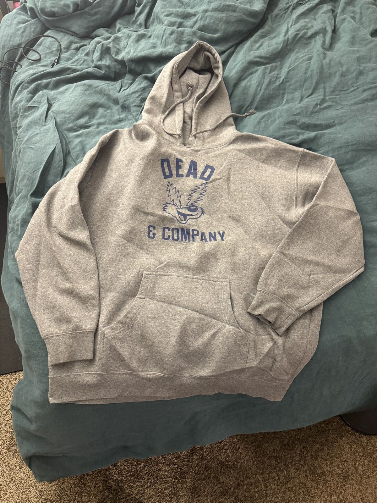 Grateful Dead Dead & Co. 2015 First Tour "Electric Eyes" Pullover Hoodie . Size US XXL / EU 58 / 5 - 7 Thumbnail