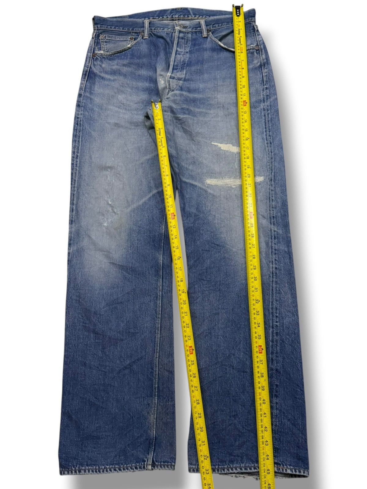 Warehouse & Co. Vintage Warehouse & Co Genus” Japan Selvedge Denim Jeans W34 Size US 34 / EU 50 - 18 Thumbnail