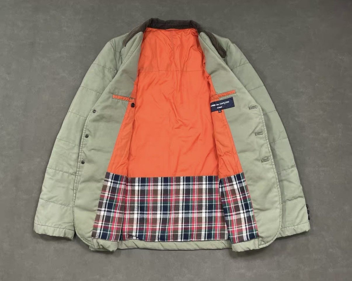 Comme des Garcons Homme Comme Des Garçons HOMME CDG Green Cotton Padded Jacket J16 Size US S / EU 44-46 / 1 - 2 Thumbnail