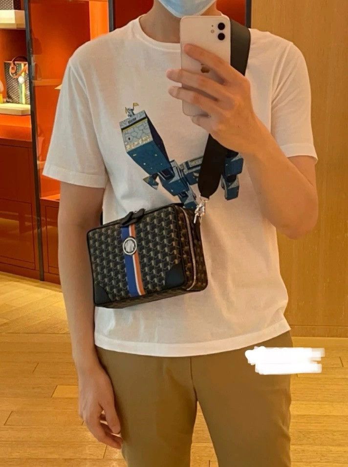 Hermes H Puzzle Short Sleeve T-Shirt - dmc
