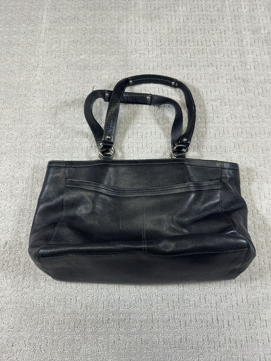 Coach Coach Penelope Black Leather Tote / Shoulder Bag Size ONE SIZE - 2 Thumbnail