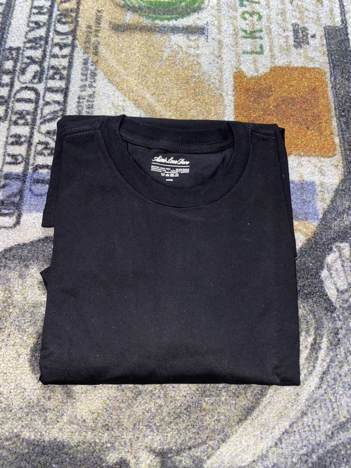 Aime Leon Dore Aime Leon Dore Basic Solid T-Shirt Black Size US L / EU 52-54 / 3 - 1 Thumbnail