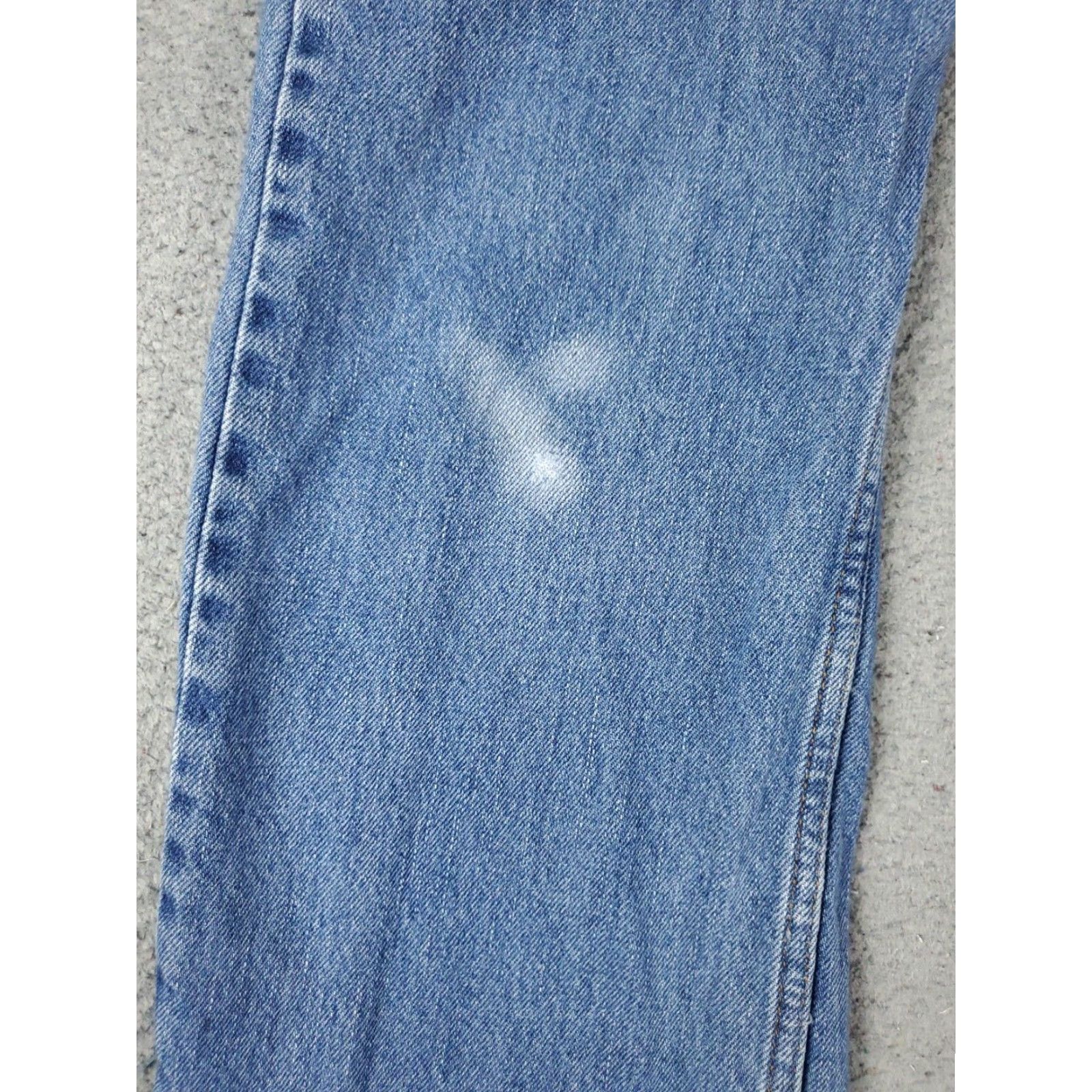 Levi's Levis 505 Mens 30x32 Blue Straight Leg Jeans Regular Fit Cotton Denim Pants Size US 30 / EU 46 - 6 Thumbnail