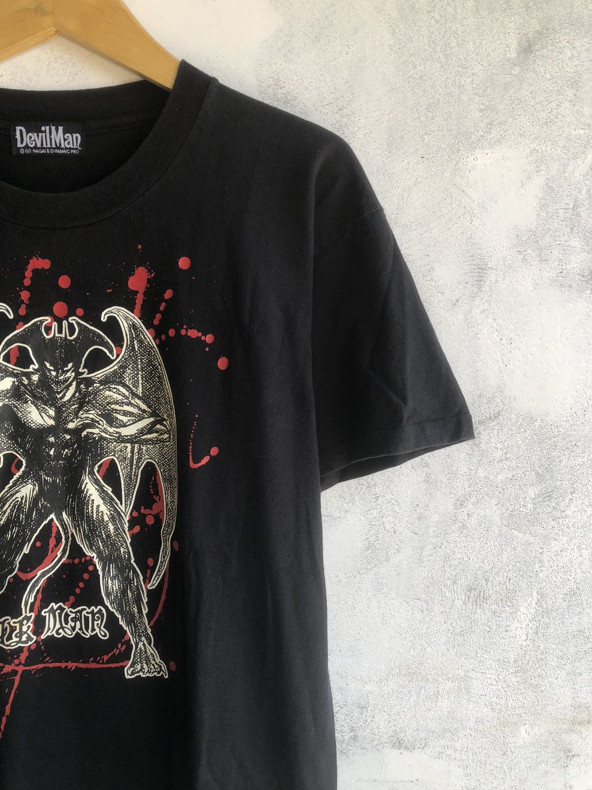 Anime × Japanese Brand × Vintage Vintage Devil Man Big Logo Tshirt Tee Size US M / EU 48-50 / 2 - 3 Thumbnail