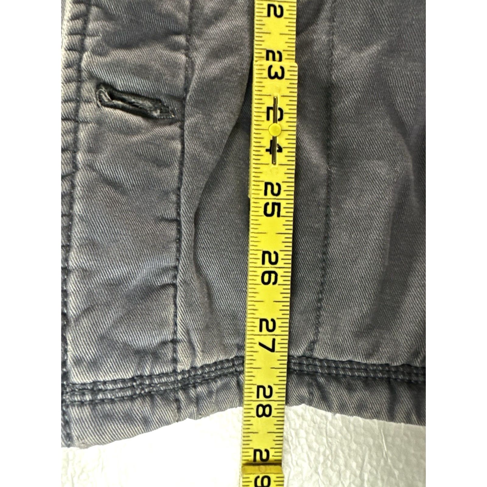 Mossimo VINTAGE Mossimo Jacket Womens Large Navy Button Up Collared Field Coat Shirt Size L / US 10 / IT 46 - 6 Thumbnail