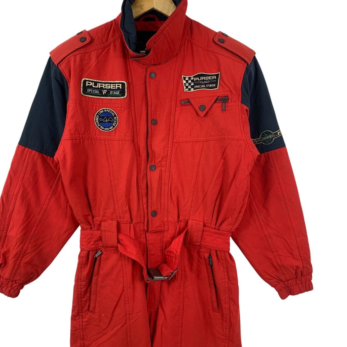 Vintage Vintage TEAM PURSER Formula 1 Pit Staff Coverall Jumpsuits Size US 32 / EU 48 - 5 Thumbnail