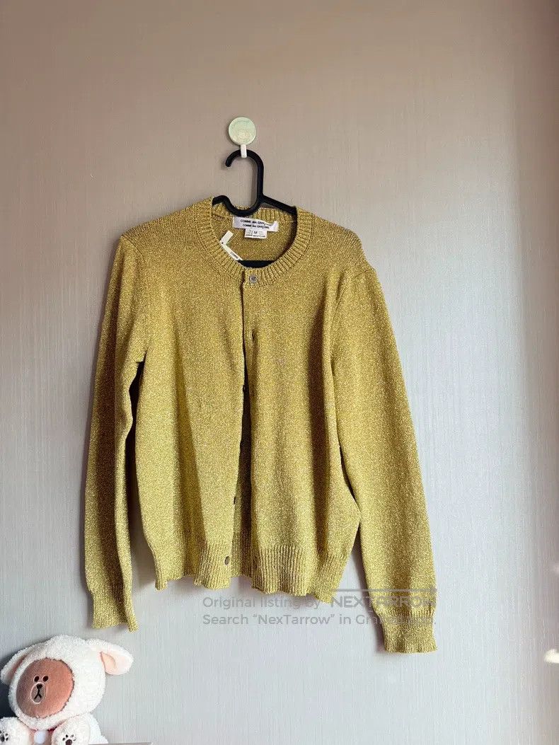 Comme des Garcons Comme Des Garcons Shiny Knit Cardigan Size M / US 6-8 / IT 42-44 - 1 Thumbnail