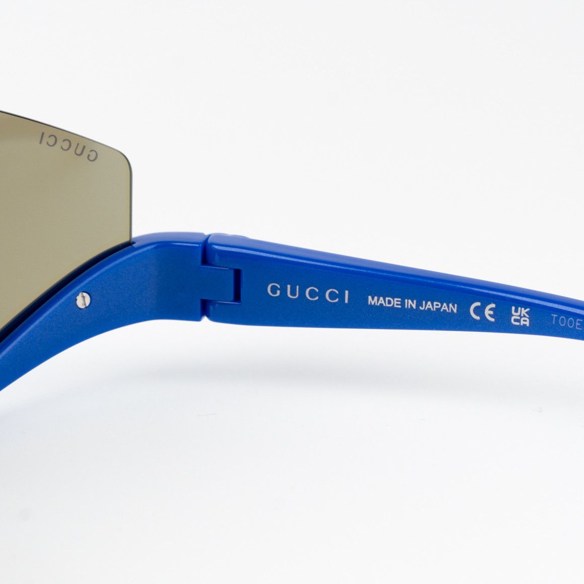 Gucci NEW Gucci GG1650S 010 Unisex Shield Mask Sunglasses GG 1650S Size ONE SIZE - 6 Thumbnail