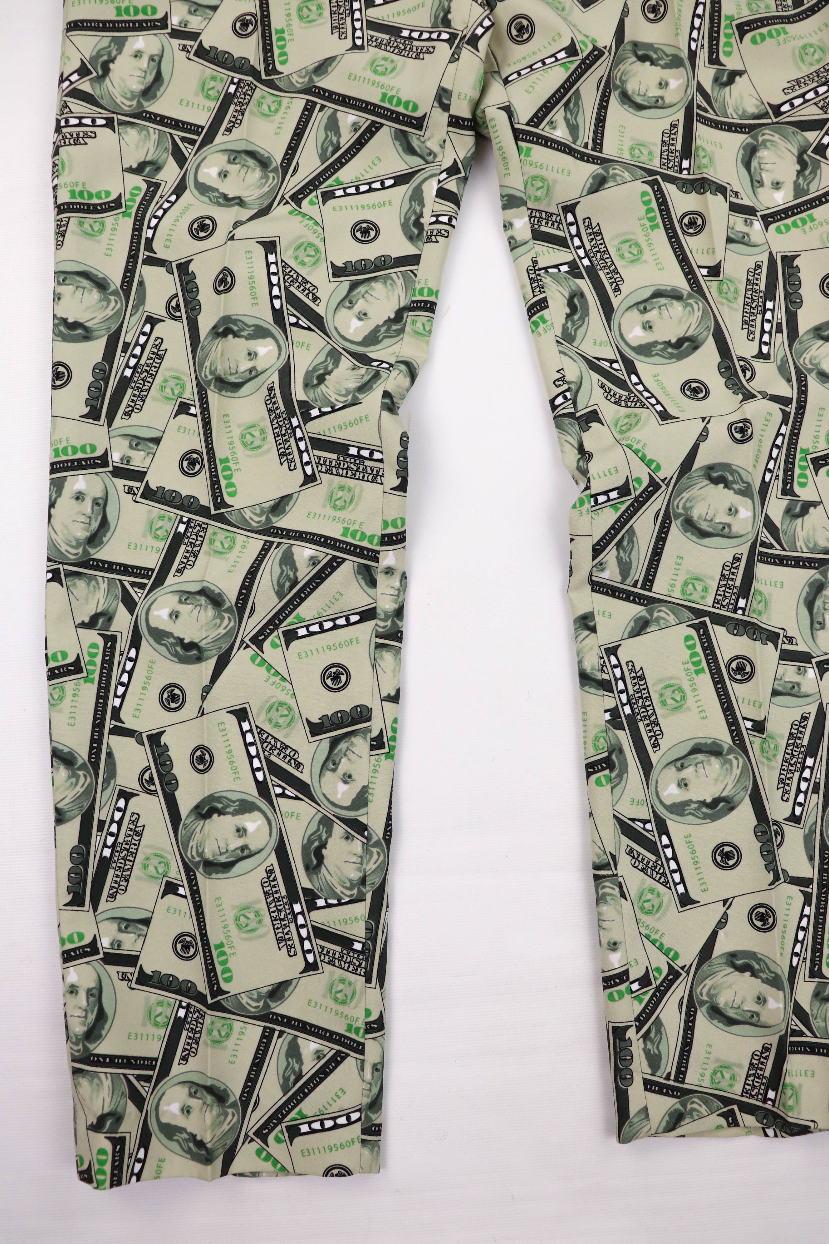 Other OppoSuits $100 Franklin Graphics Polyester Trousers Pants Size US 36 / EU 52 - 4 Thumbnail