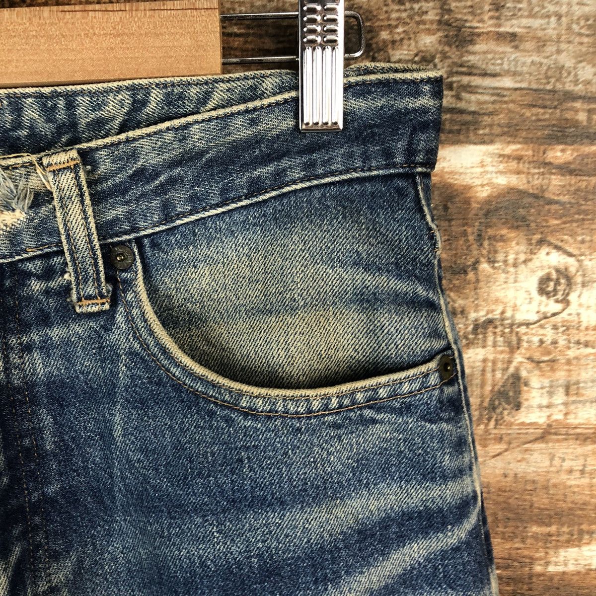 Vintage DL Bobson Pro Blue vintage Denim Pants #C176 Size US 29 - 8 Thumbnail