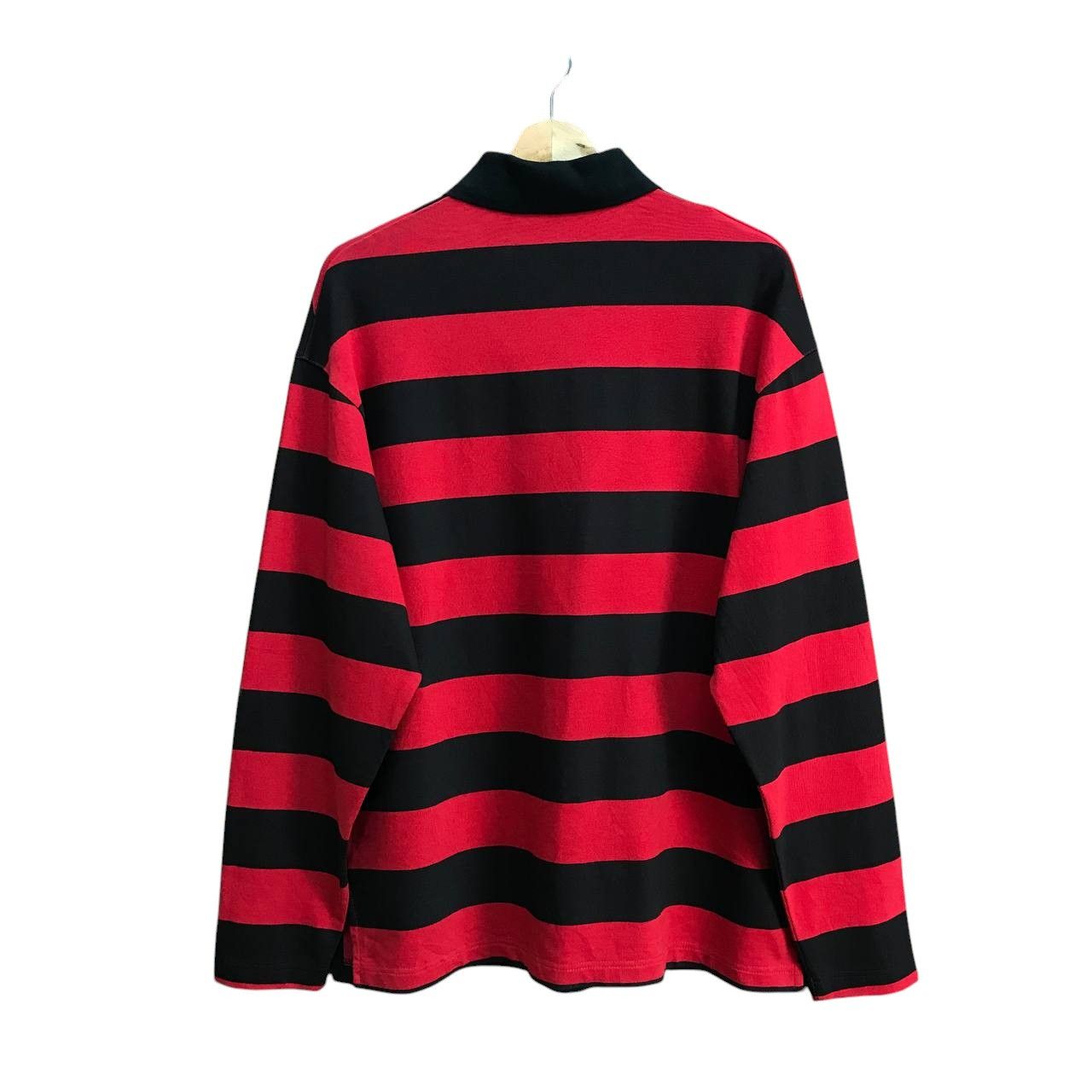 Balenciaga BALENCIAGA STRIPED RUGBY POLO Size US XXS / EU 40 - 5 Thumbnail