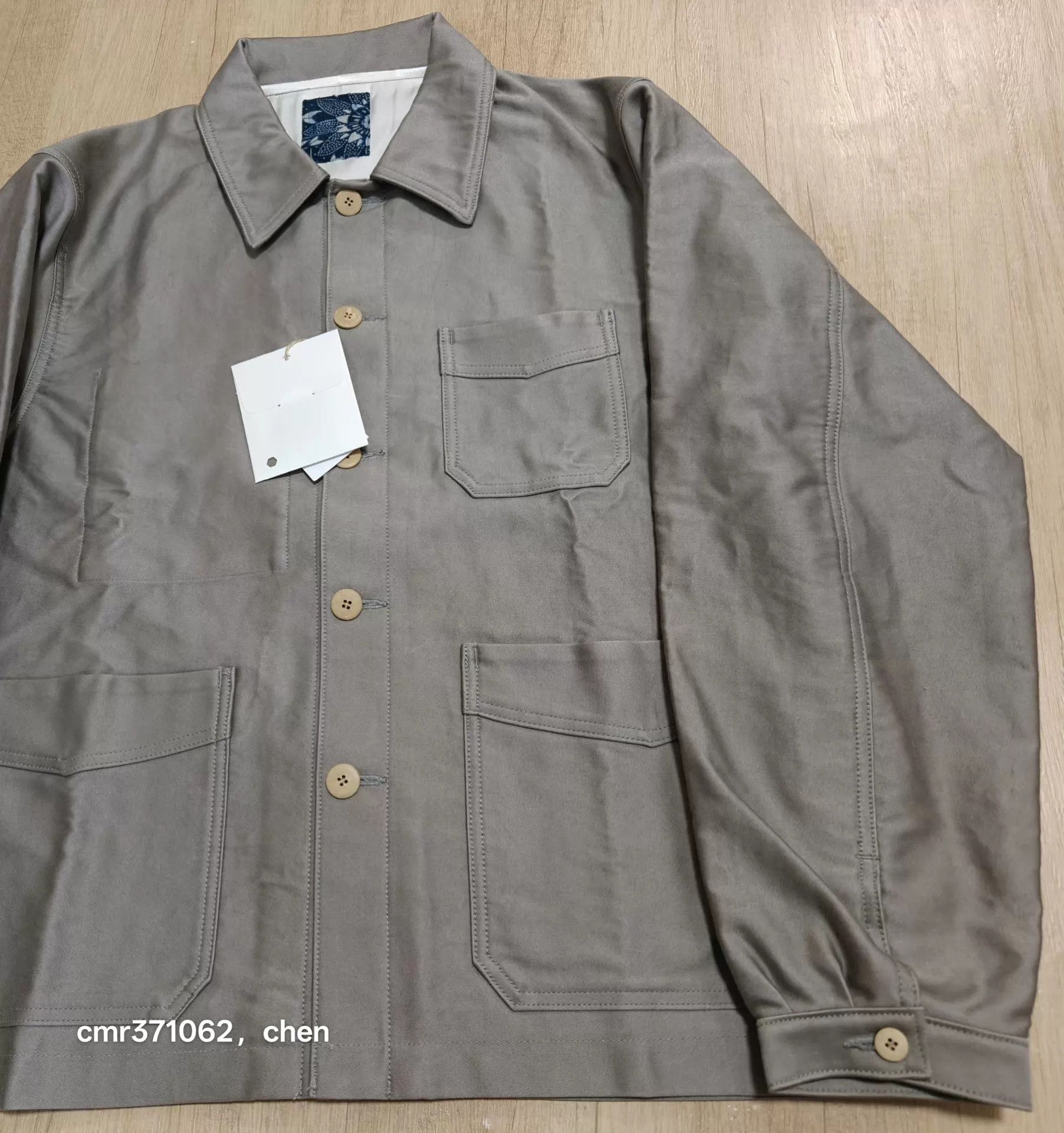 Visvim VISVIM 25 ICT TRAVAIL COVERALL Moleskin Grey3 NEW Size US L / EU 52-54 / 3 - 3 Thumbnail
