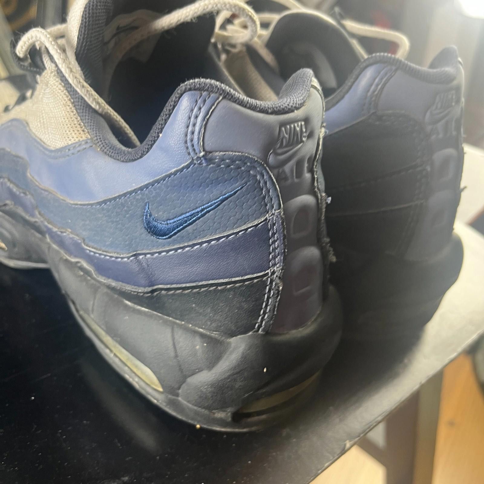 Nike Nike Air Max 95 2019 Black Dark Grey White Mens Size 9.5 Size US 9.5 / EU 42-43 - 6 Thumbnail