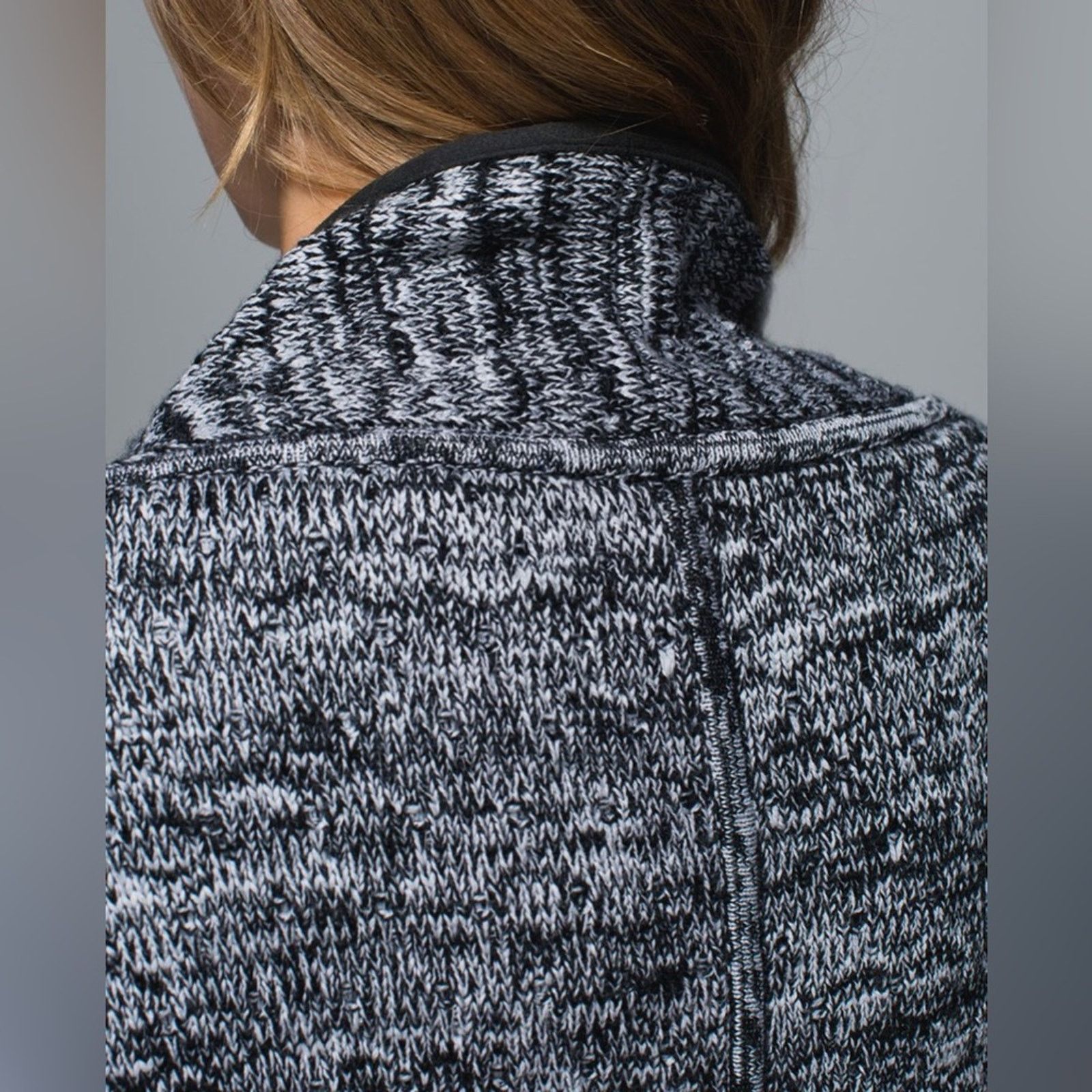 Lululemon Lululemon Cardi All Day Black / White Size S / US 4 / IT 40 - 6 Thumbnail