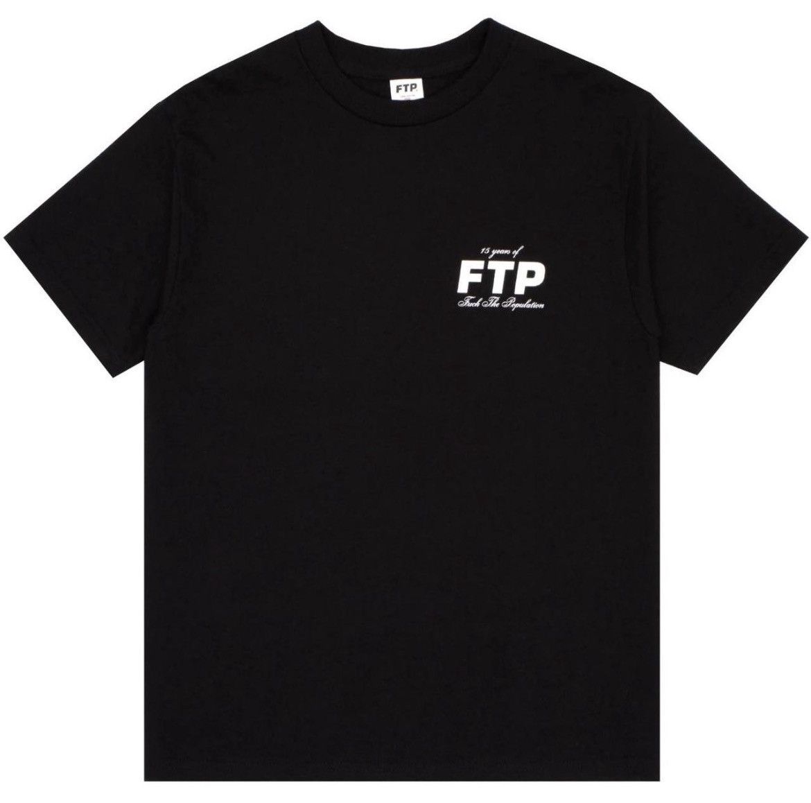Fuck The Population 15 YEAR ANNIVERSARY TEE(BLACK) Size US L / EU 52-54 / 3 - 1 Thumbnail