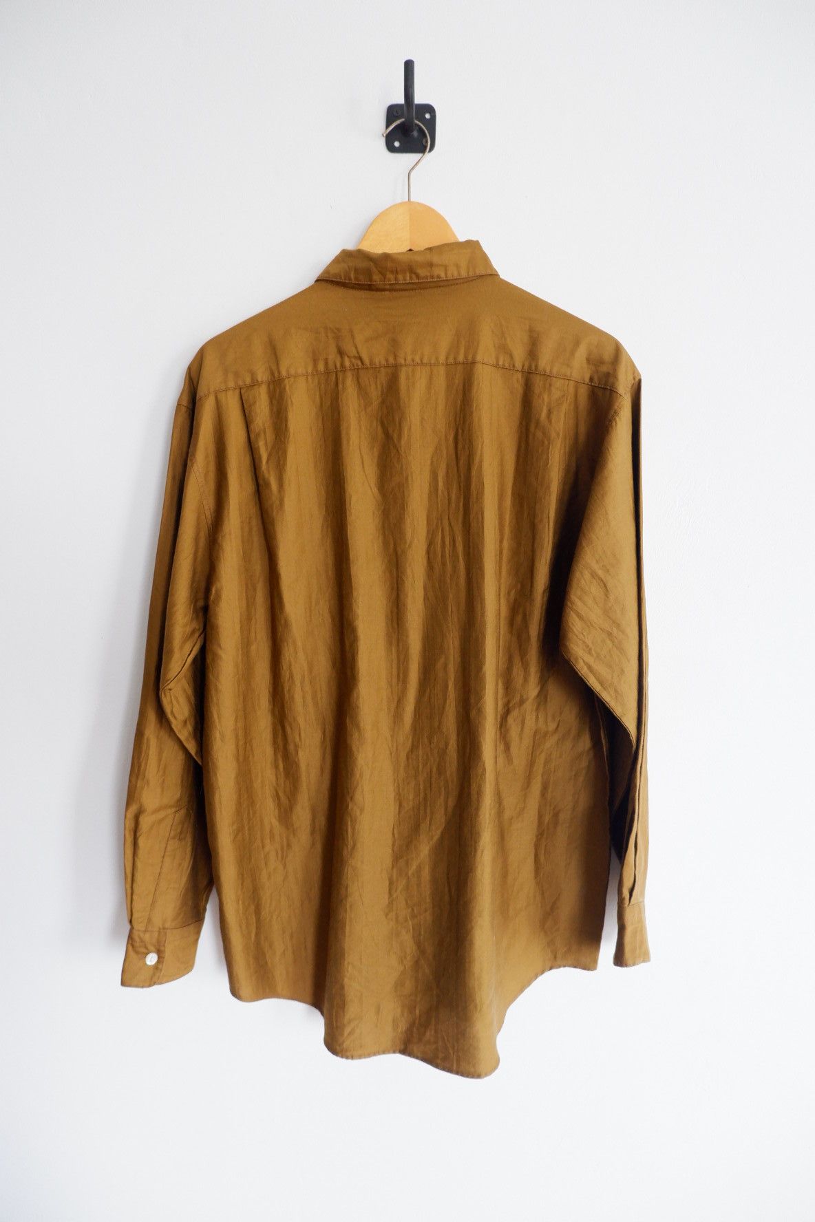 Issey Miyake Vintage Shadow Man Asymetric Button Shirt Size US M / EU 48-50 / 2 - 2 Thumbnail