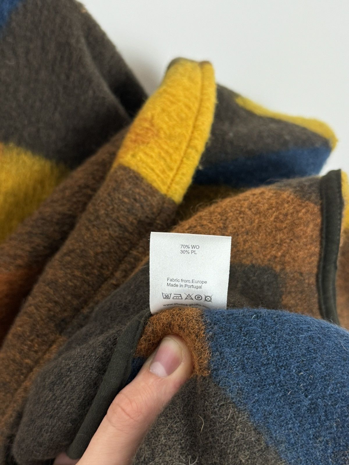 Etudes Etudes France Geometric Multicolor Poncho Unisex Jacket Size M / US 6-8 / IT 42-44 - 17 Thumbnail