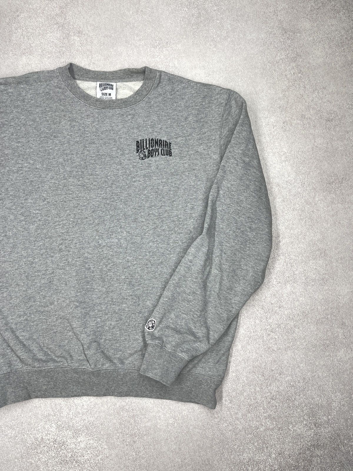 Billionaire Boys Club Mens Billionaire Boys Club Sweatshirt Grey Hype Cosmonaut Size US M / EU 48-50 / 2 - 3 Thumbnail