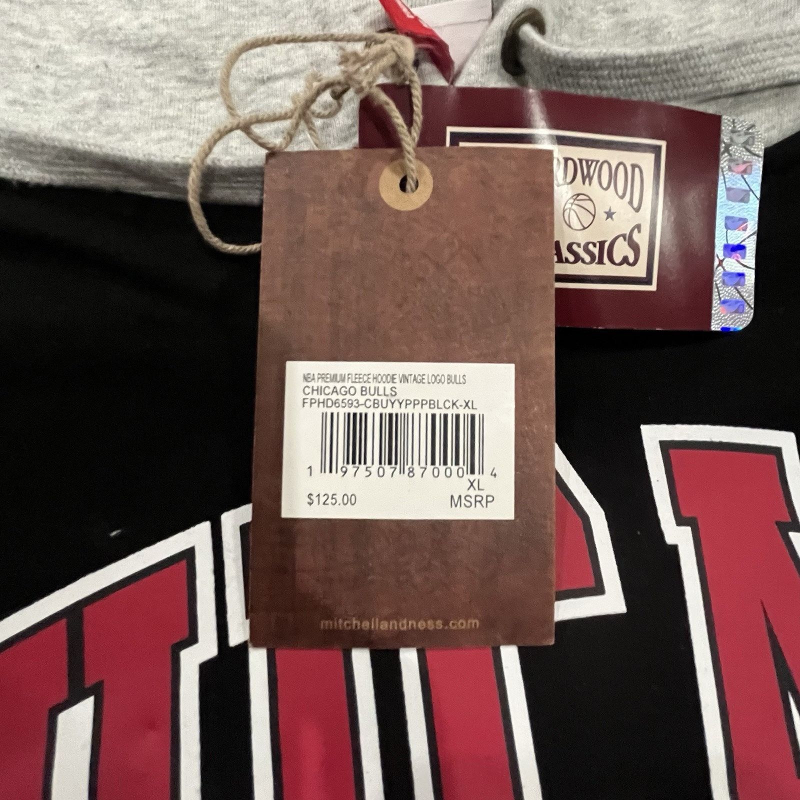 Mitchell & Ness MITCHELL & NESS NBA CHICAGO BULLS FINALS SWEATSHIRT SIZE XL Size US XL / EU 56 / 4 - 8 Thumbnail