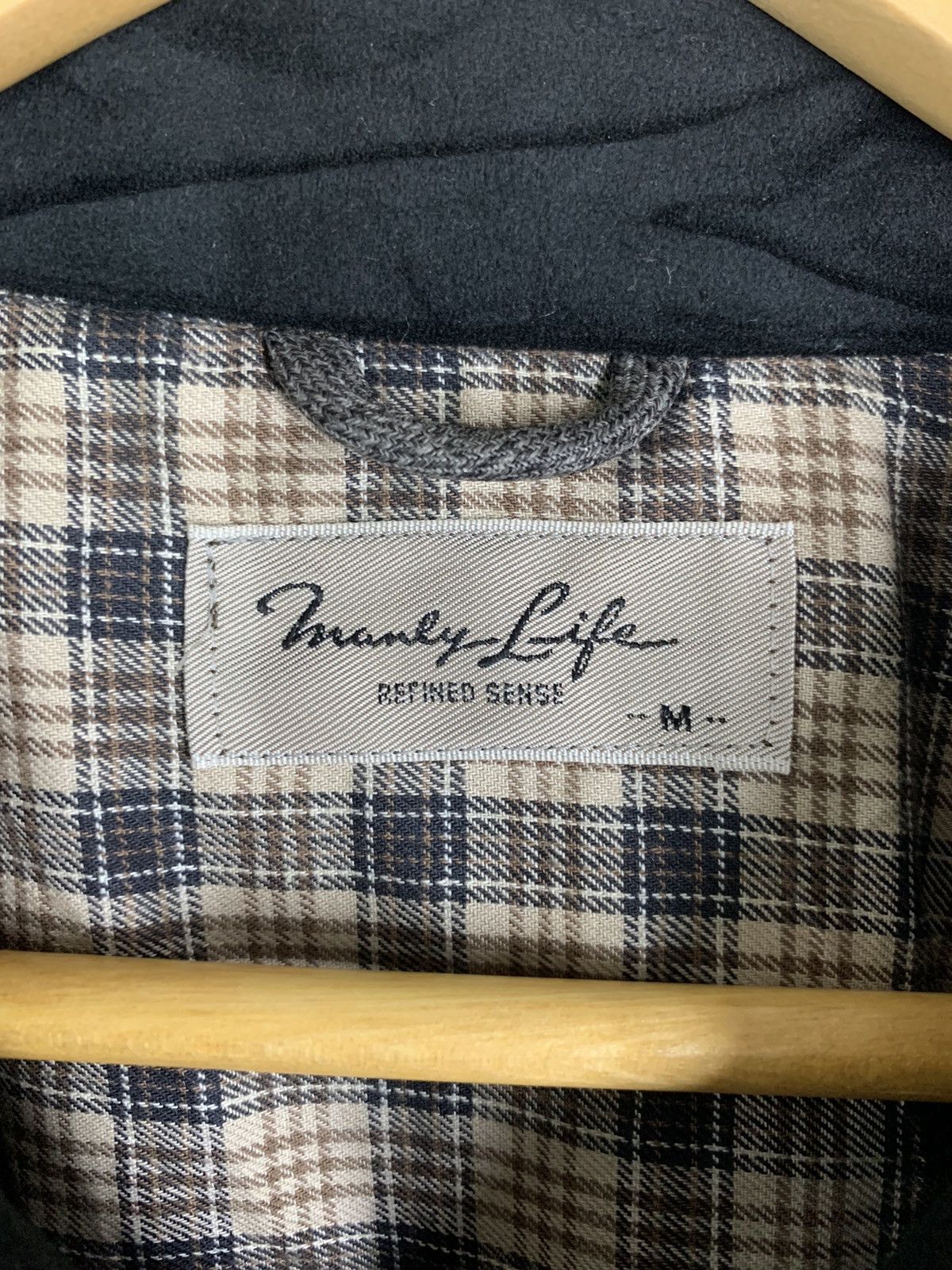 Japanese Brand × Vintage Vintage Japanese Brand Manly Life Bomber Jacket Size US M / EU 48-50 / 2 - 7 Thumbnail
