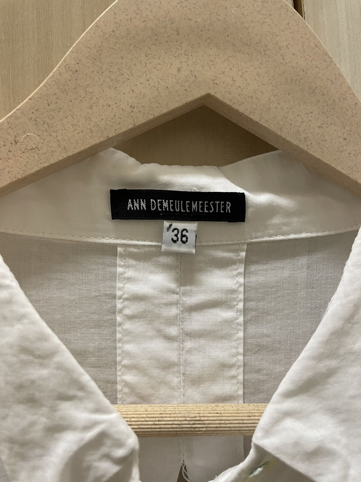 Ann Demeulemeester Ann Demeulemeester Back Strap Shirt Size M / US 6-8 / IT 42-44 - 8 Thumbnail