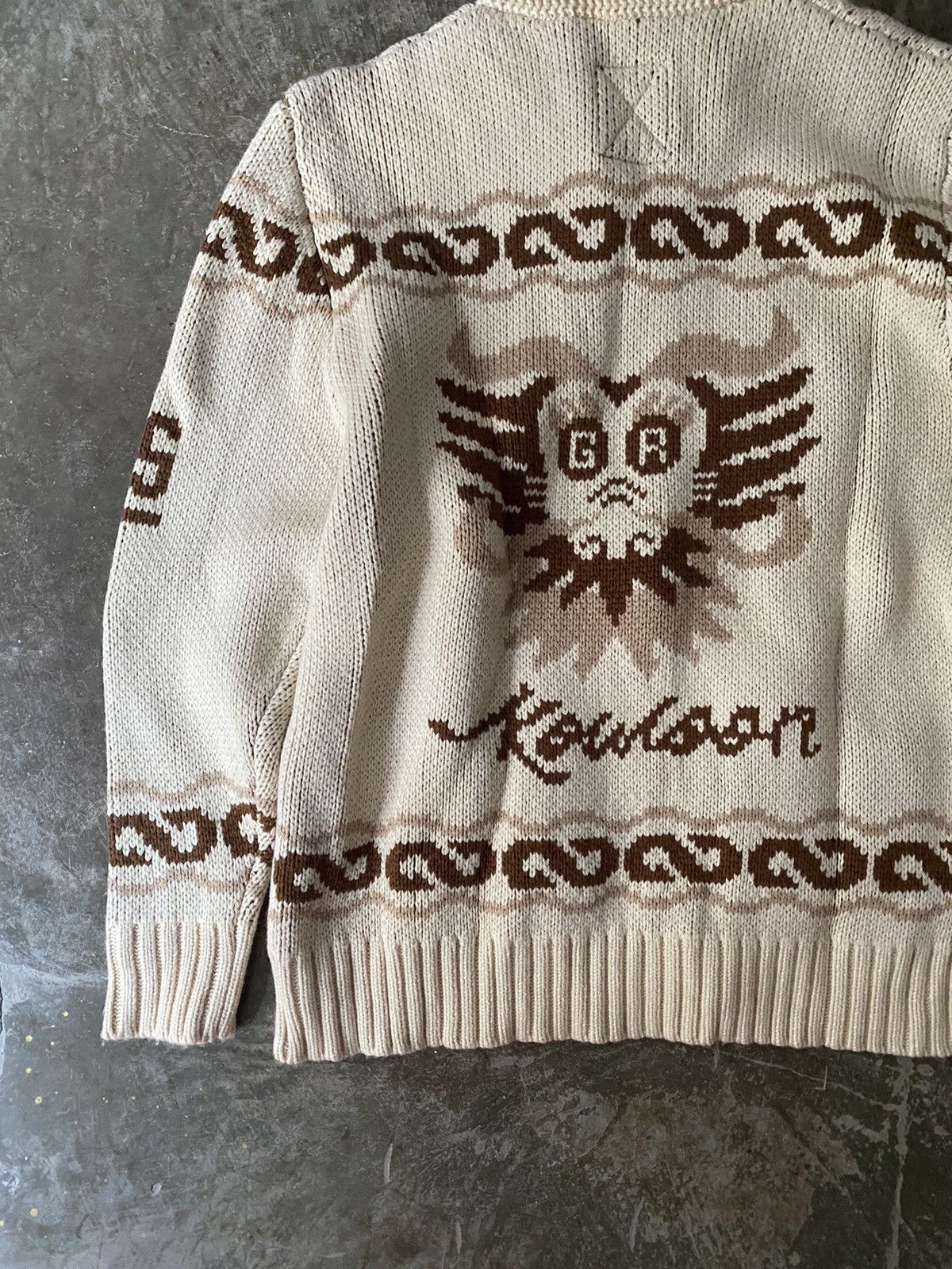 Other GrowthRing Tokyo & Kowloon Dragon Knitted Cardigan Kapital Size US L / EU 52-54 / 3 - 7 Thumbnail