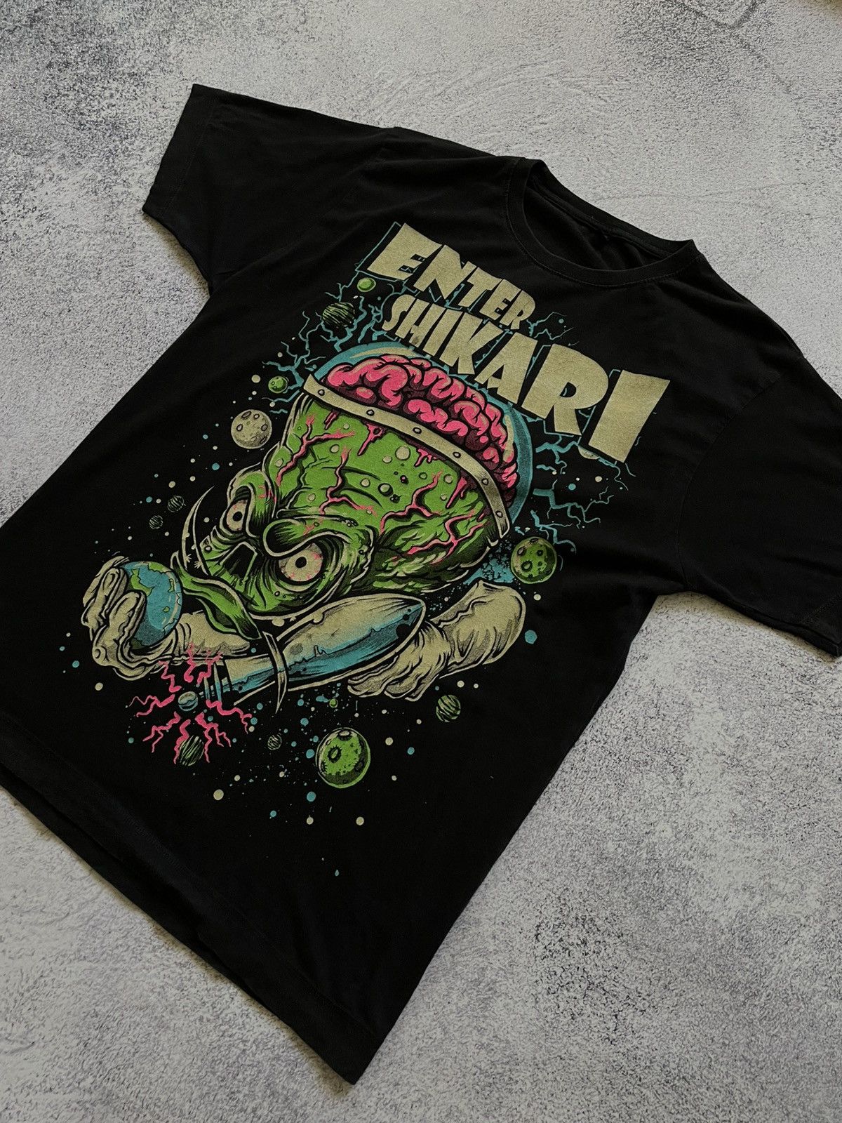 Band Tees × Vintage Vintage Enter Shikari Alien Brain Monster Band Tee Size US L / EU 52-54 / 3 - 2 Thumbnail