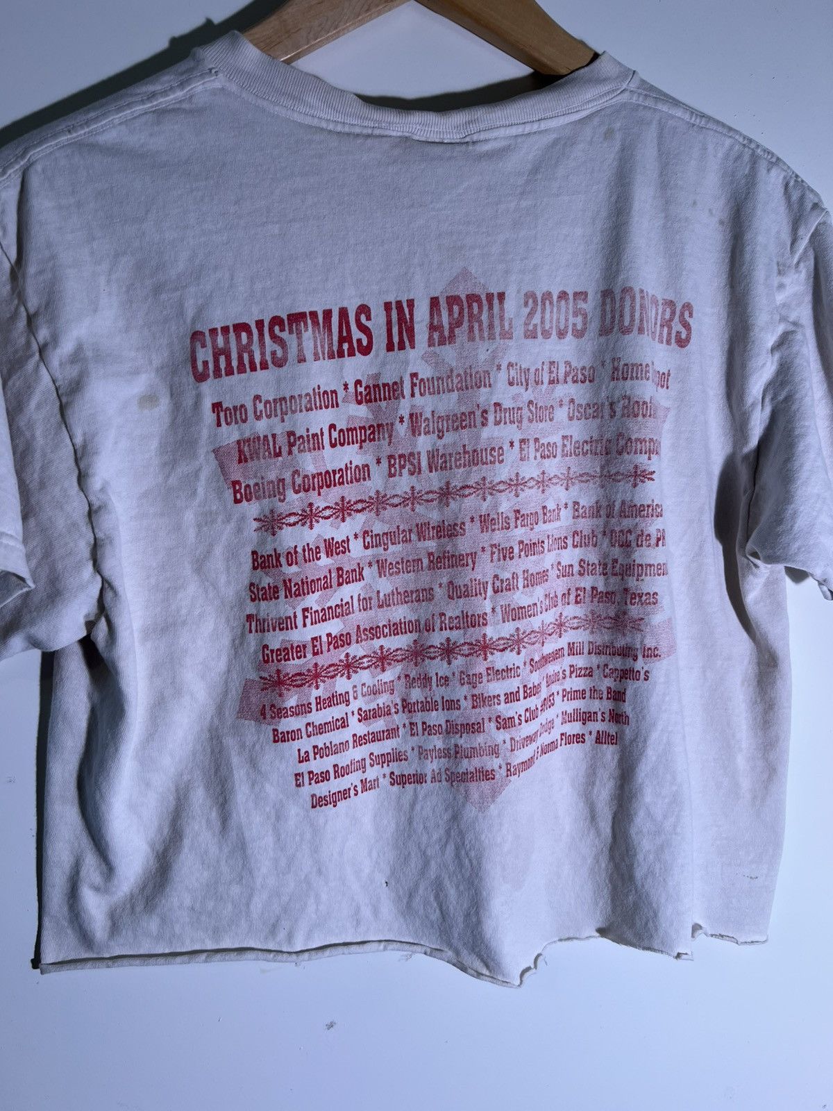 Vintage Y2K 2000’s VTG Vintage Rebuilding Santa Claus Retro T Shirt Size US L / EU 52-54 / 3 - 8 Thumbnail