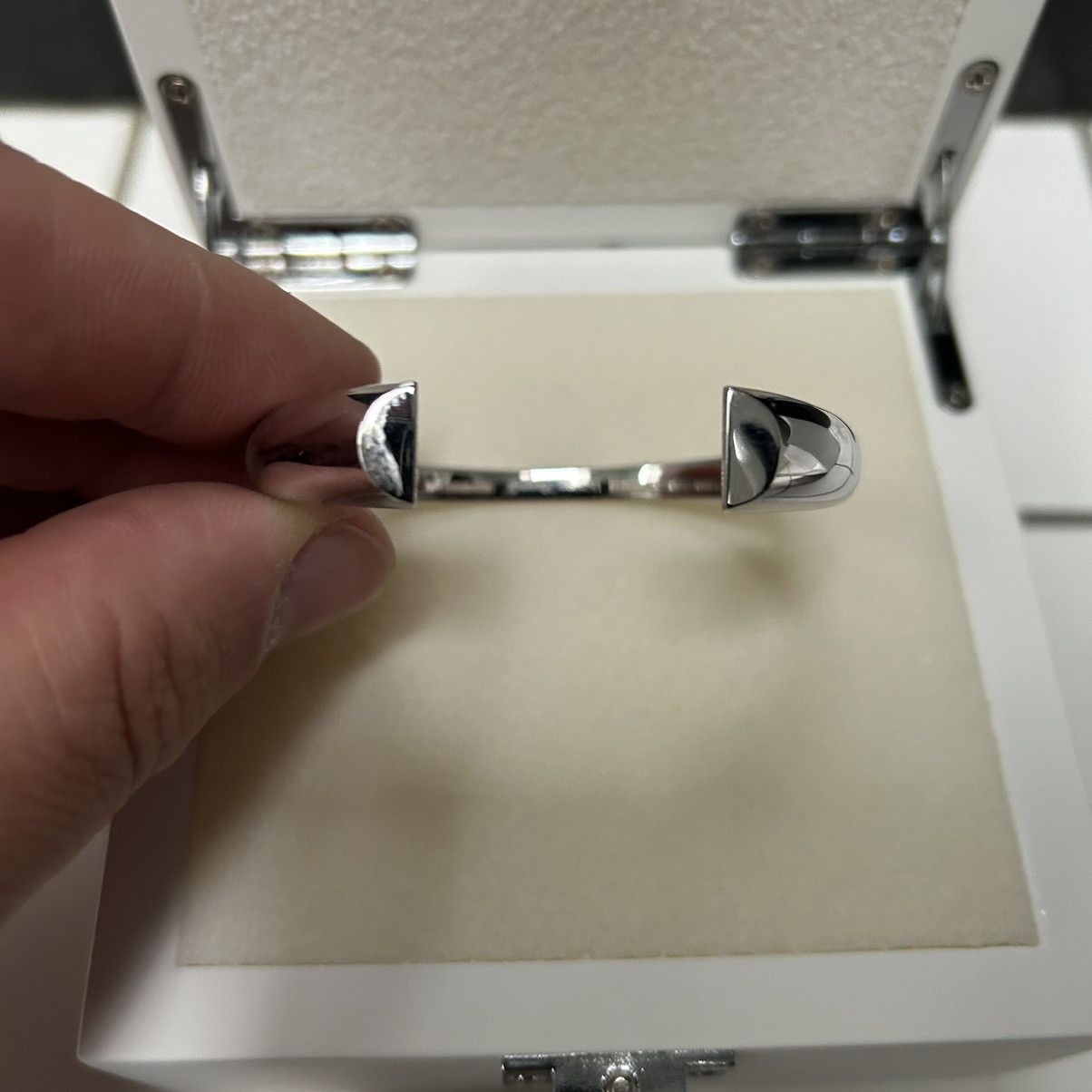 Maison Margiela Chevaliere split bracelet Size ONE SIZE - 7 Thumbnail