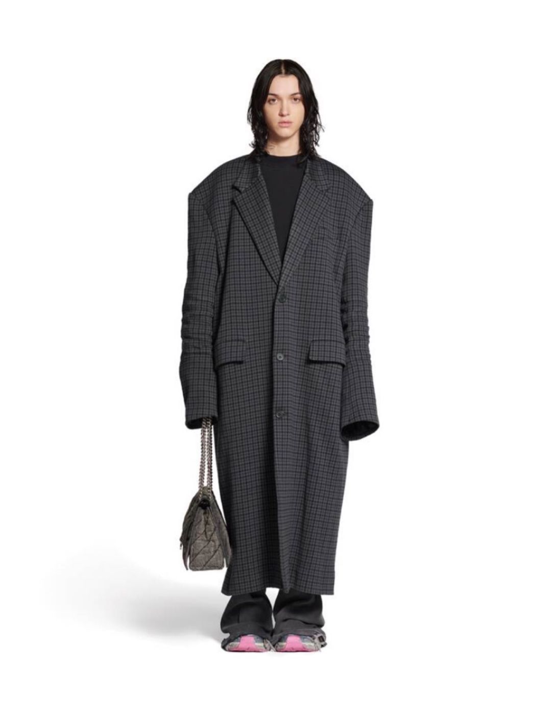 Balenciaga $5k Balenciaga Tailored Knitted Coat Size US M / EU 48-50 / 2 - 2 Thumbnail