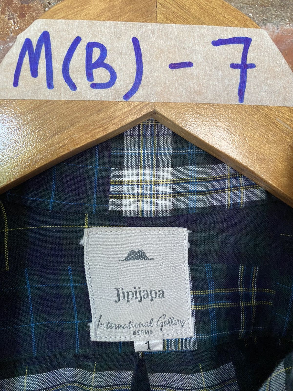 Beams Plus × Needles 2000s JIPIJAPA X Beams Patchwork shirt Size US M / EU 48-50 / 2 - 10 Thumbnail
