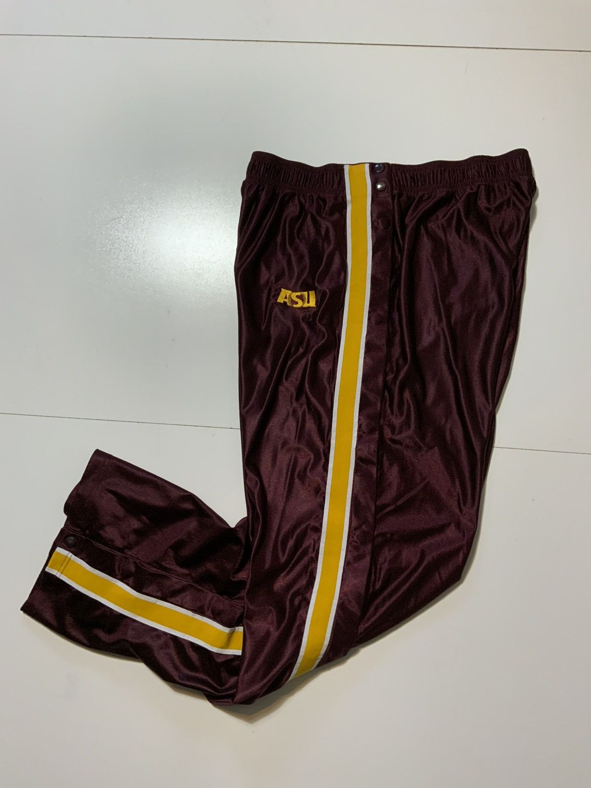 Adidas VTG Adidas ASU Arizona State Sun Devils Tearaway Track Pants Size US 36 / EU 52 - 2 Thumbnail
