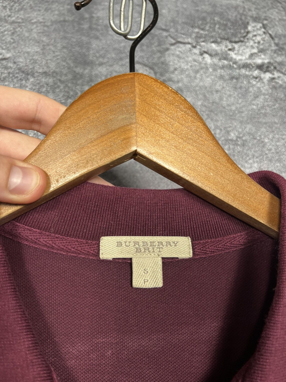 Burberry Vintage Burberry Long Sleeve Shirt With Metal Logo Size US S / EU 44-46 / 1 - 7 Thumbnail