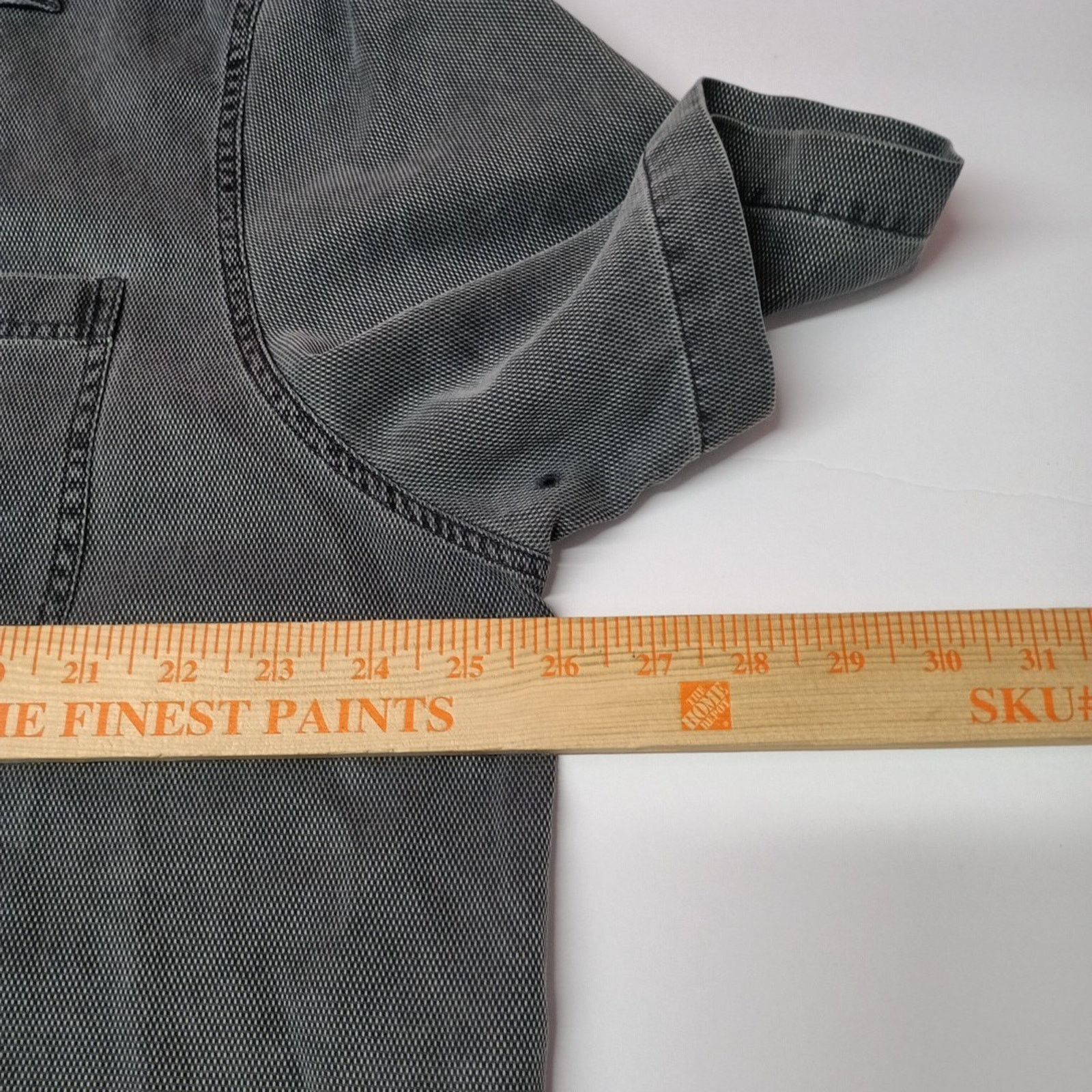 Nat Nast Nat Nast Shirt Men's XL XLarge Button Up Silk Cotton Gray Size US XL / EU 56 / 4 - 4 Thumbnail