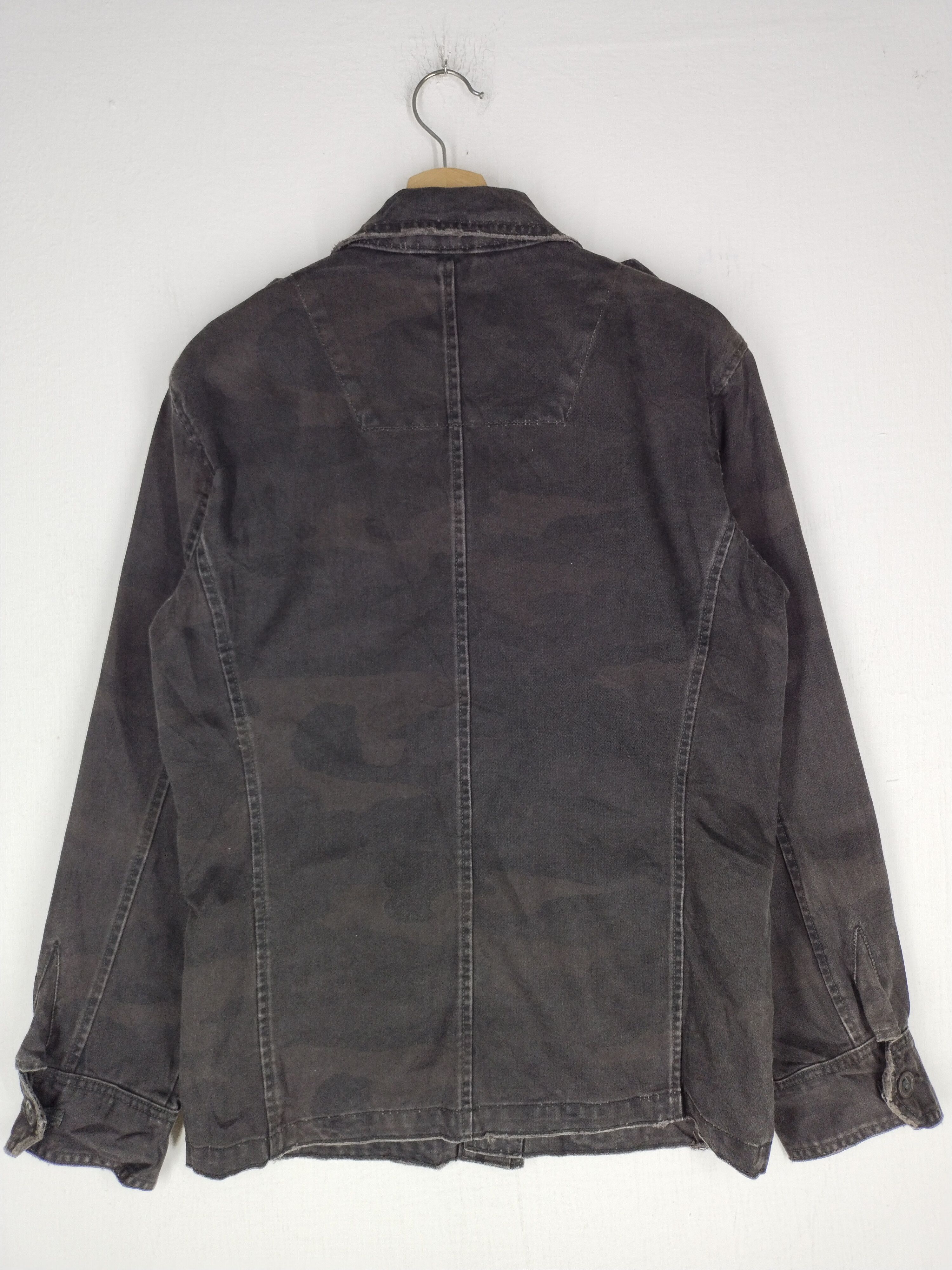 If Six Was Nine × Japanese Brand × Mossimo Vintage Mossimo Black Worker Jacket Size US M / EU 48-50 / 2 - 8 Thumbnail