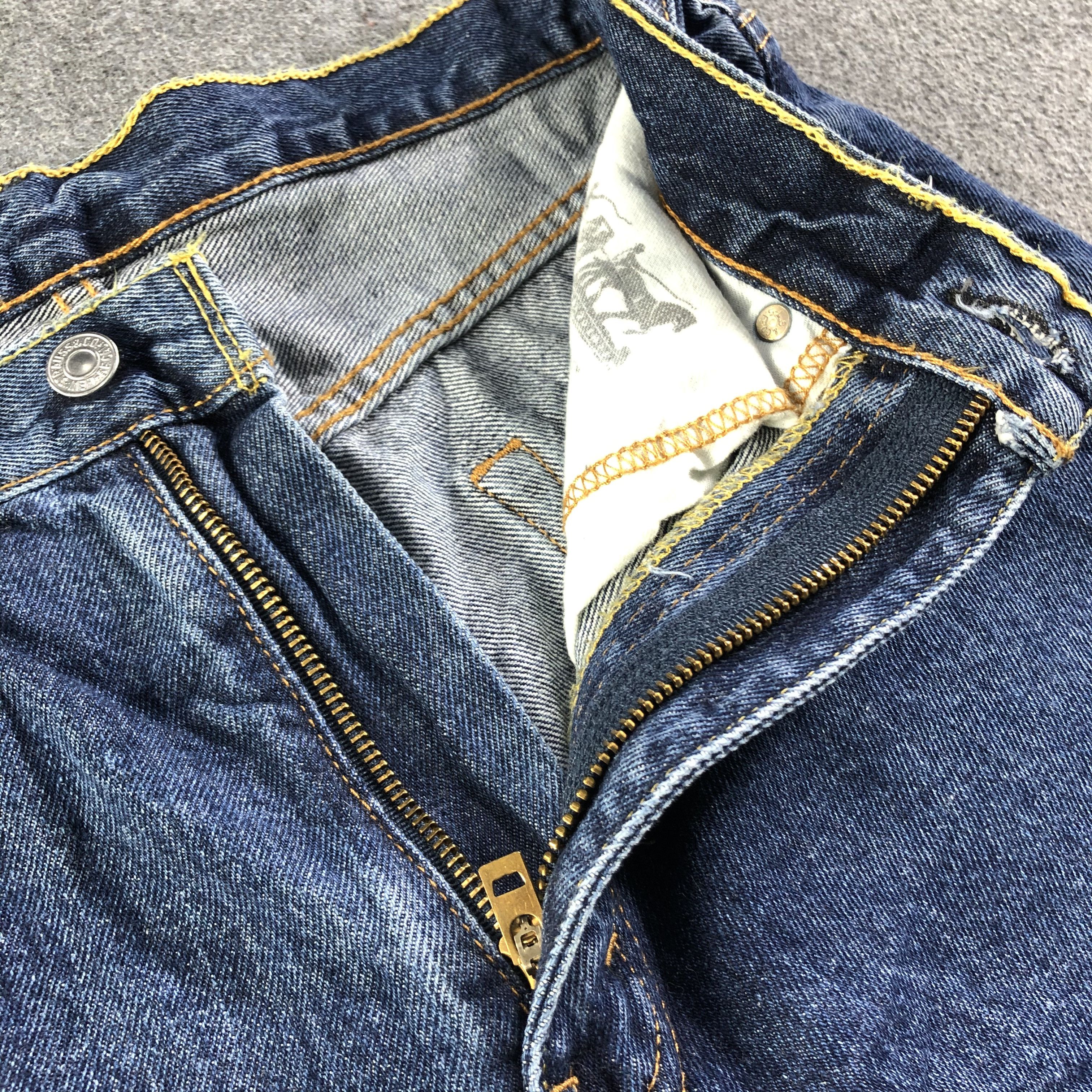 Levi's Vintage Blue Wash Levis 550 Jeans-J3169 Size US 32 / EU 48 - 10 Thumbnail
