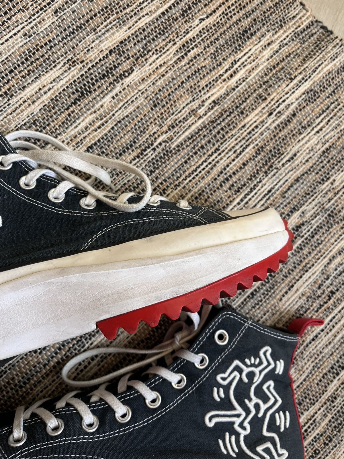 Converse × Keith Haring Converse Keith Haring Run Star Hike High Top Sneakers chuck Size US 10 / EU 43 - 7 Thumbnail