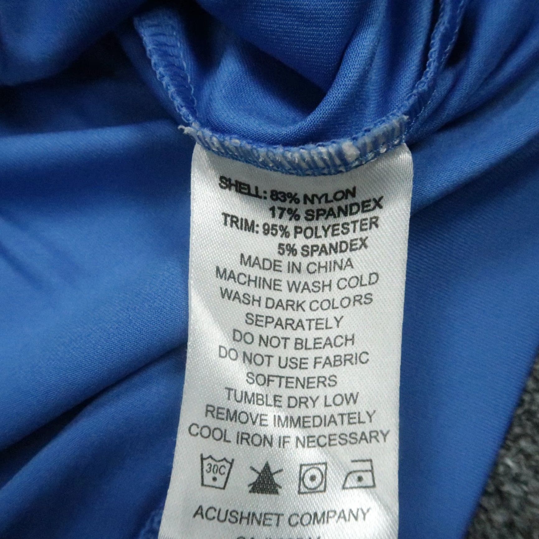 Footjoy FootJoy Pullover Mens XL Blue 1/4 Zip Performance Golf Long Sleeve Mock Neck Stand-Up Collar Casual Activewear Size US XL / EU 56 / 4 - 5 Thumbnail