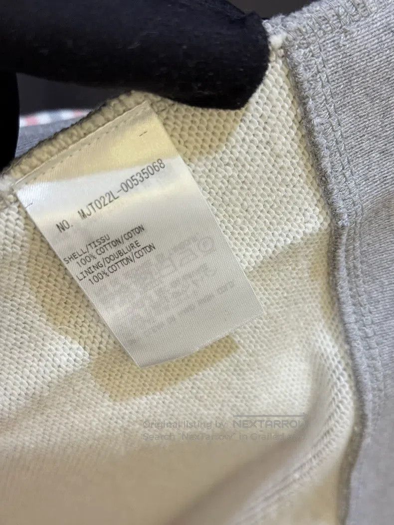 Thom Browne Thom Browne Classic Gray Stripe Zip Hoodie Size US S / EU 44-46 / 1 - 8 Thumbnail