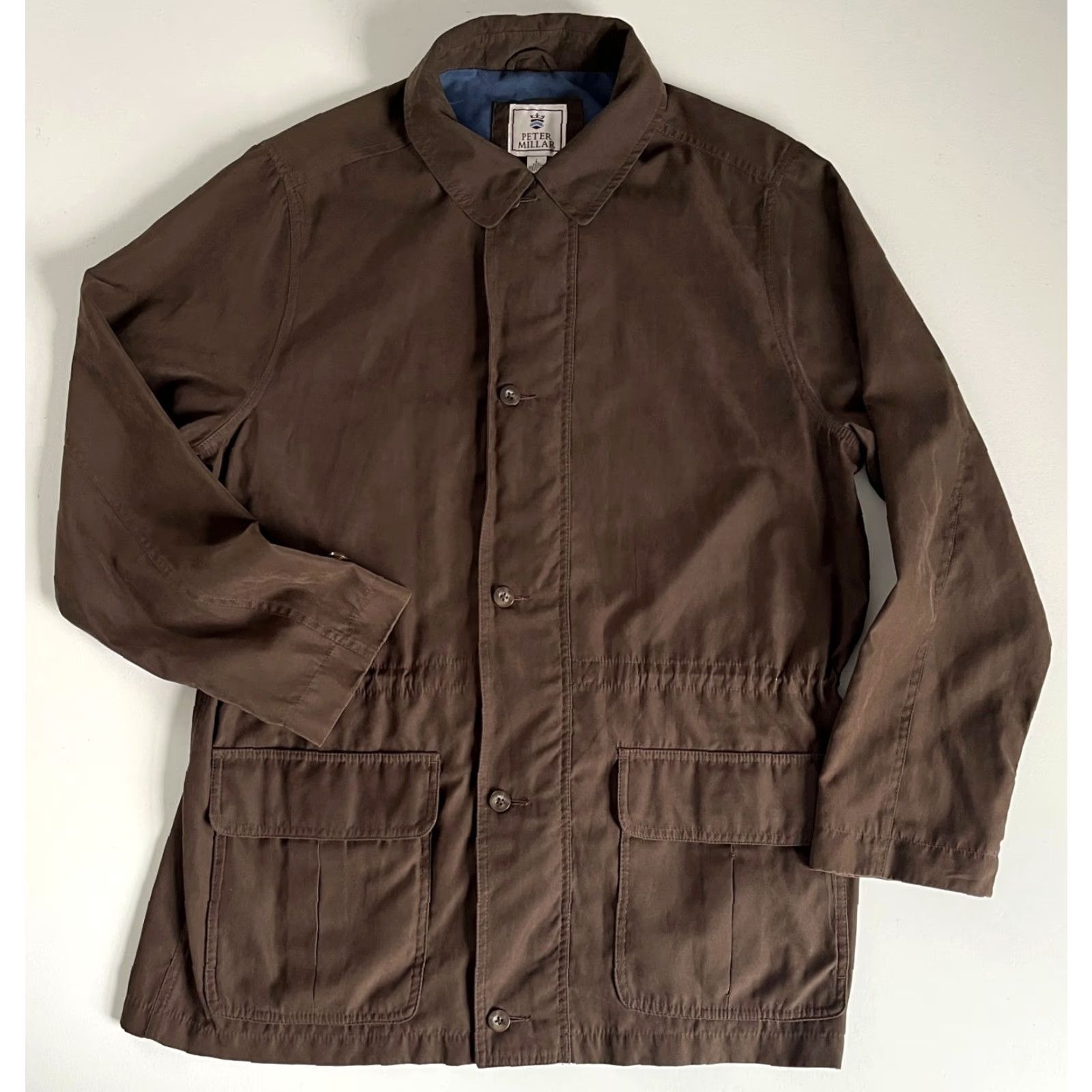 Peter Millar VINTAGE Peter Millar Jacket Men's Brown Sz L Jacket Size US L / EU 52-54 / 3 - 3 Thumbnail