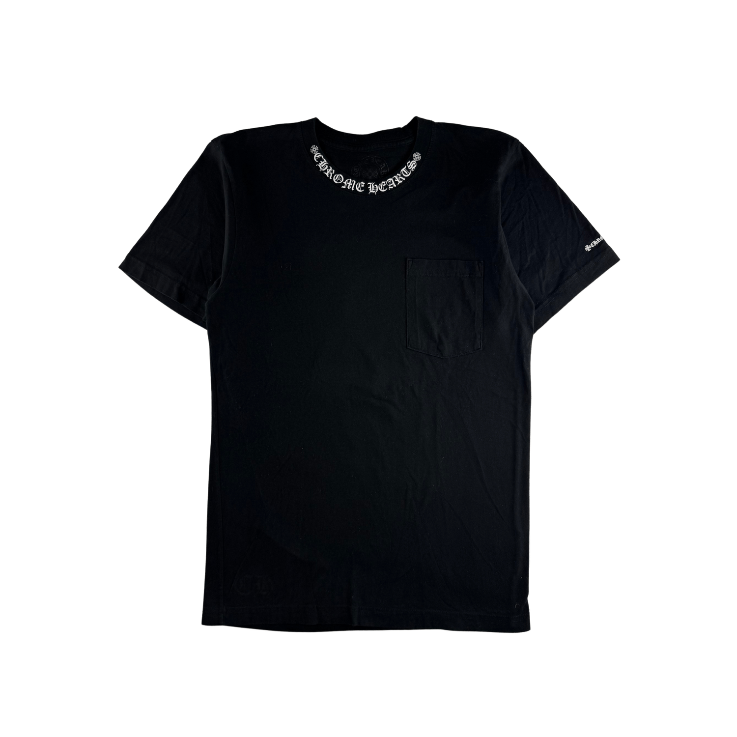Chrome Hearts Chrome Heart Collar Logo T-Shirt Size US M / EU 48-50 / 2 - 2 Thumbnail