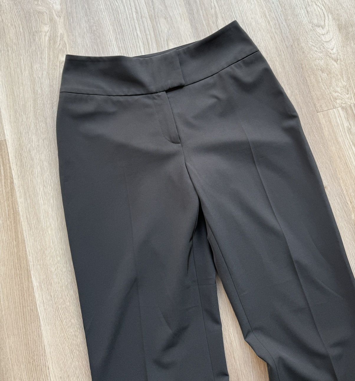 Vintage Raffaello Rossi Classic Black Trousers Dress Pants Size 38" / US 16 / IT 52 - 3 Thumbnail