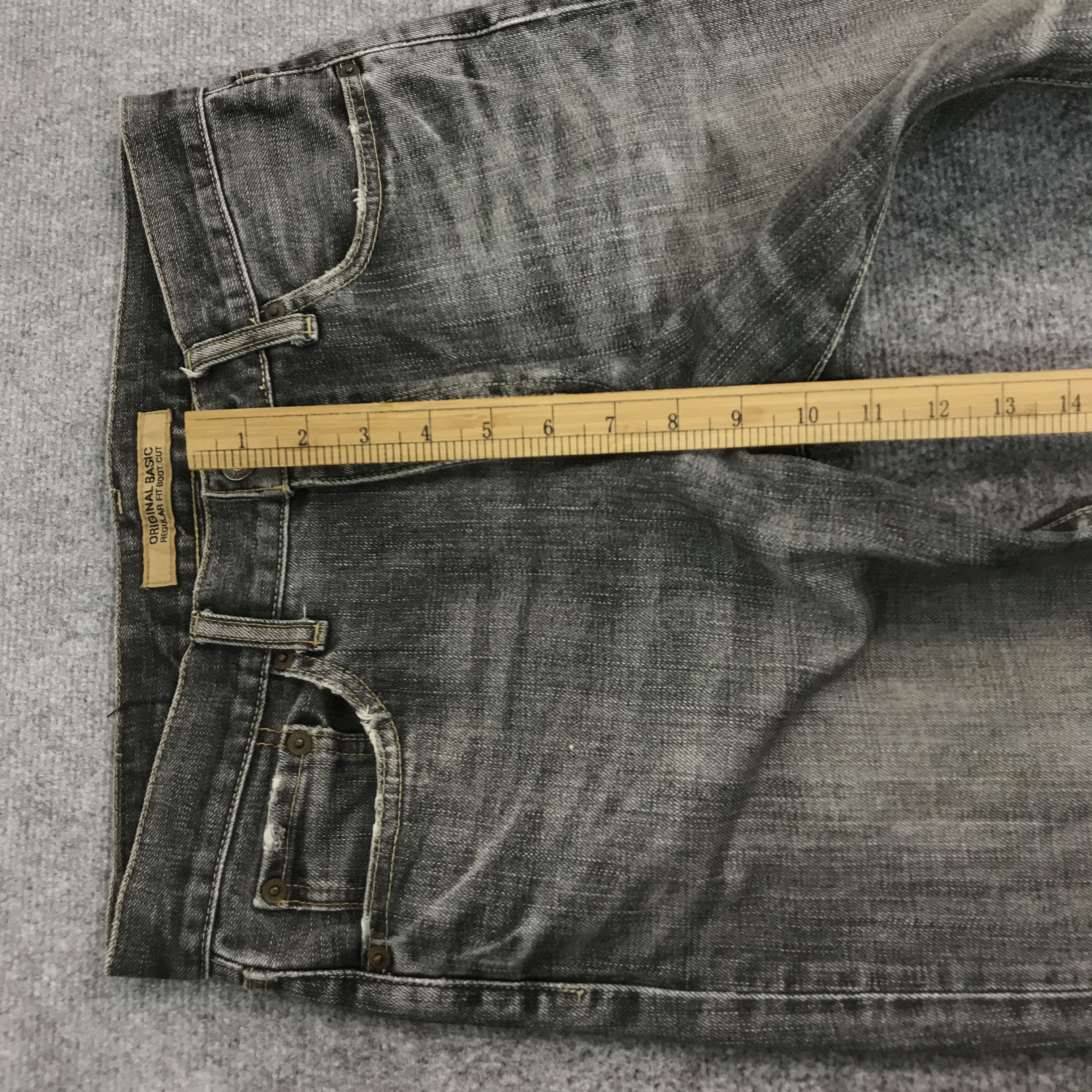 Japanese Brand FLARE JAPANESE UNIQLO BOOTCUT DENIM PANTS K54B11 Size US 30 / EU 46 - 8 Thumbnail