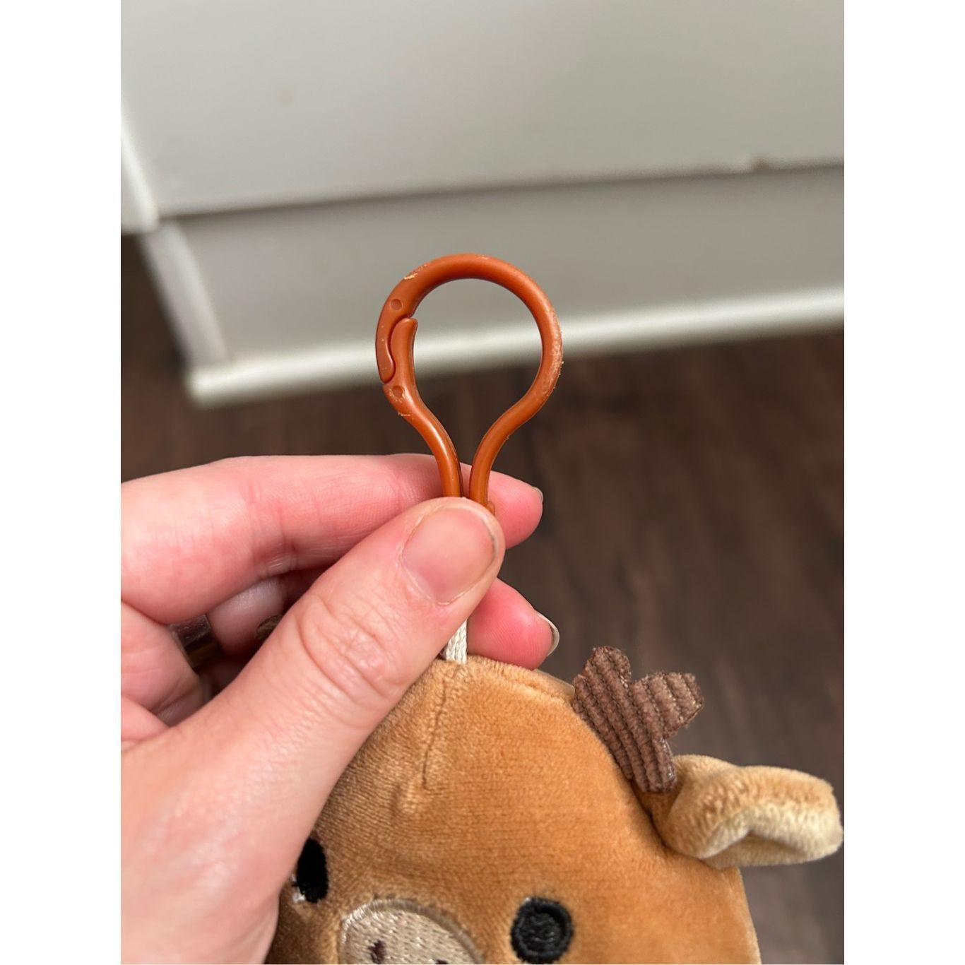 Other Squishmallows Kellytoy Clip-On Keychain 3.5” RUBY Reindeer C Size ONE SIZE - 5 Thumbnail