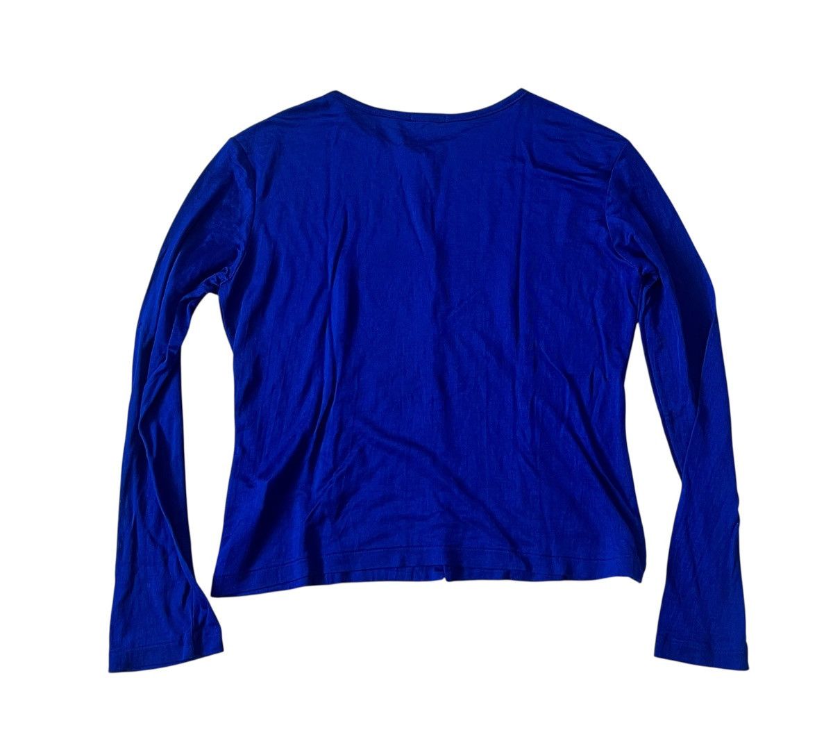 Yohji Yamamoto TAX FREE 🇺🇸 Yohji yamamoto y’s bis i wish sheer blue cardigan Size S / US 4 / IT 40 - 6 Thumbnail