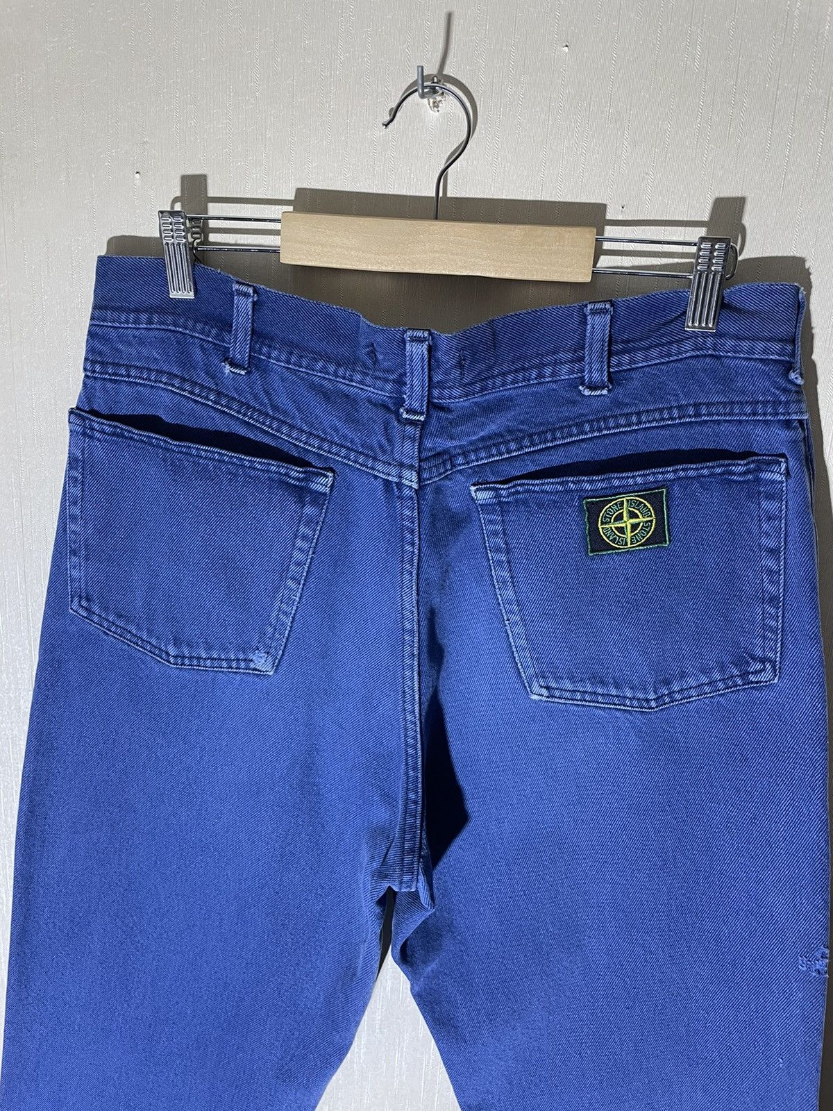 Stone Island × Vintage Stone Island vintage denim jeans Size US 34 / EU 50 - 4 Thumbnail