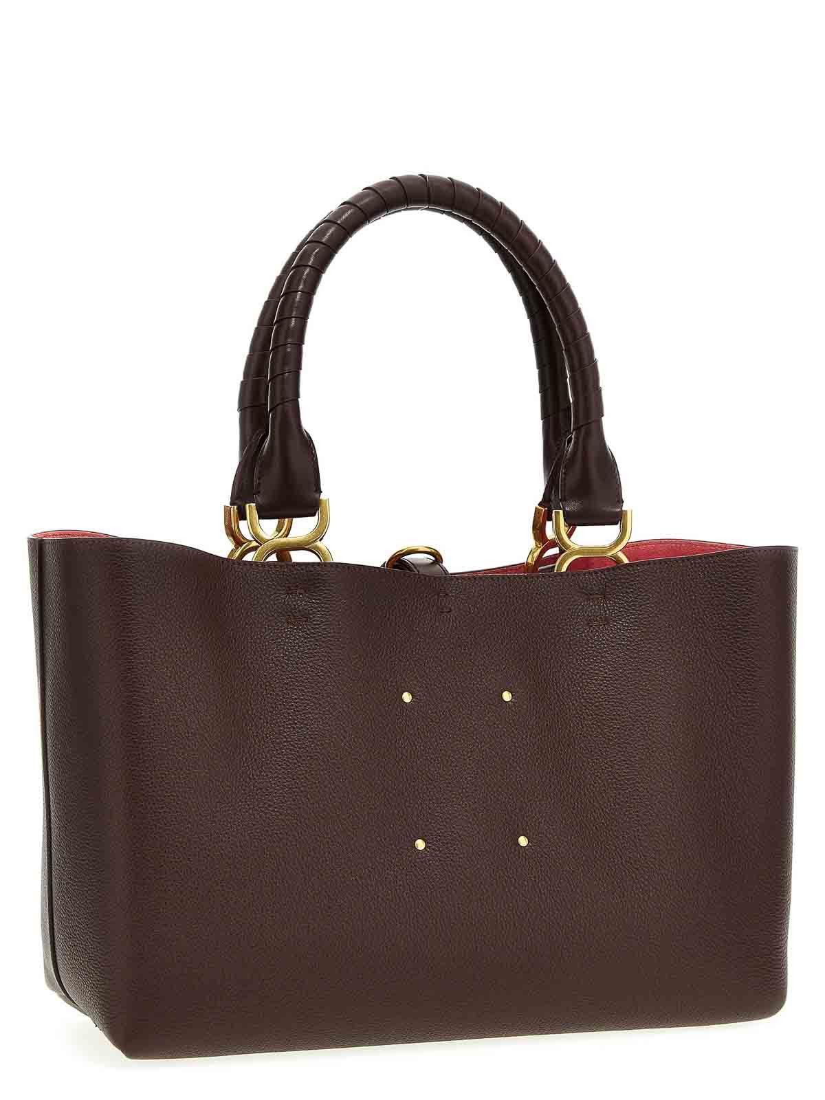 Chloe o1loc1c1224 Size: OS / CHC23 Marcie Small Tote Bag Violin Size ONE SIZE - 2 Thumbnail