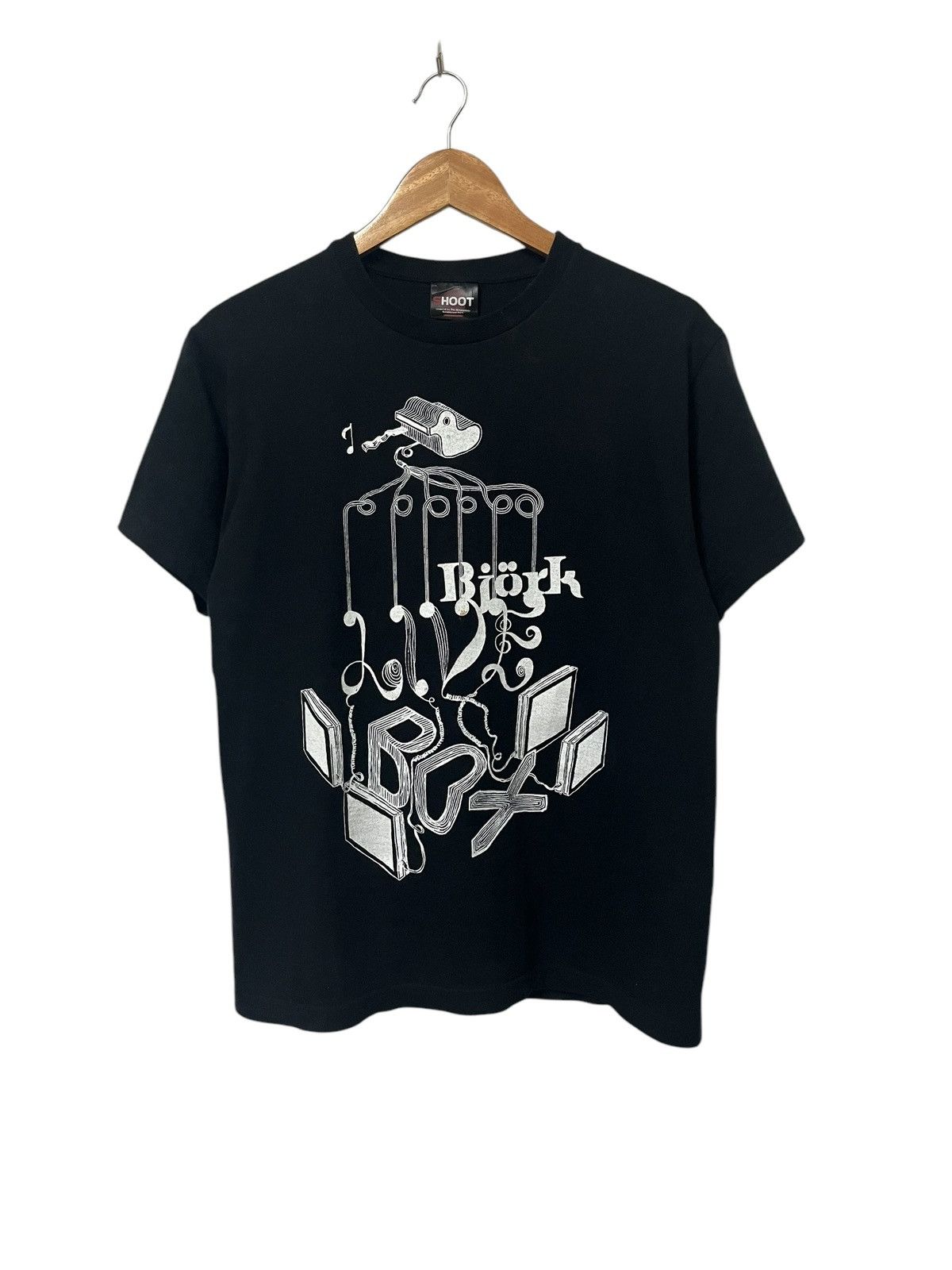 Band Tees × Vintage 🔥Vtg 00s Bjork Rubber Duck’ Tour Promo Tshirt Size US M / EU 48-50 / 2 - 1 Thumbnail