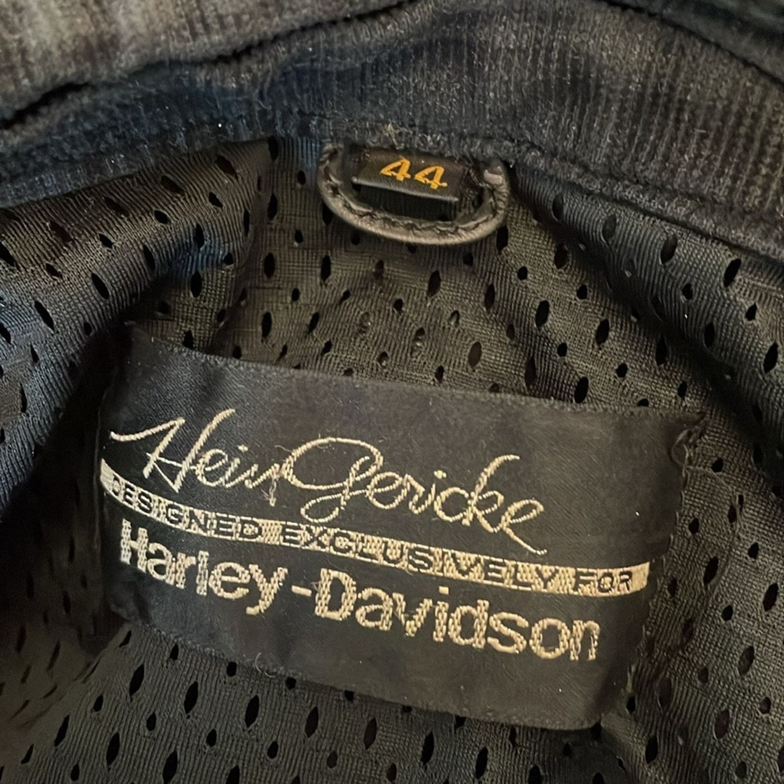 Harley Davidson Vintage Hein Gericke Harley Davidson Leather Jacket Black L Size US L / EU 52-54 / 3 - 5 Thumbnail