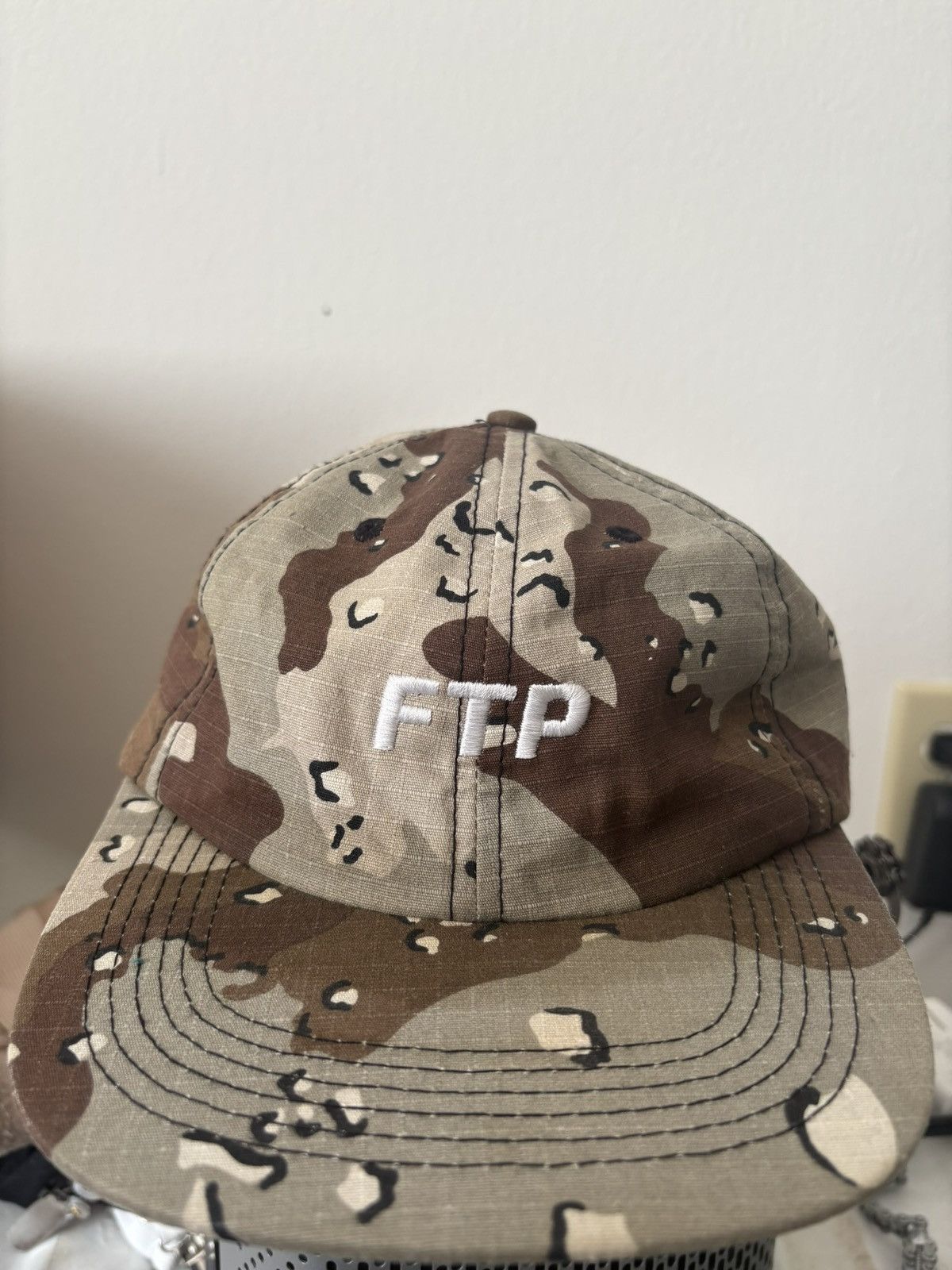Fuck The Population FTP Camo 6 Panel Hat Size ONE SIZE - 1 Thumbnail